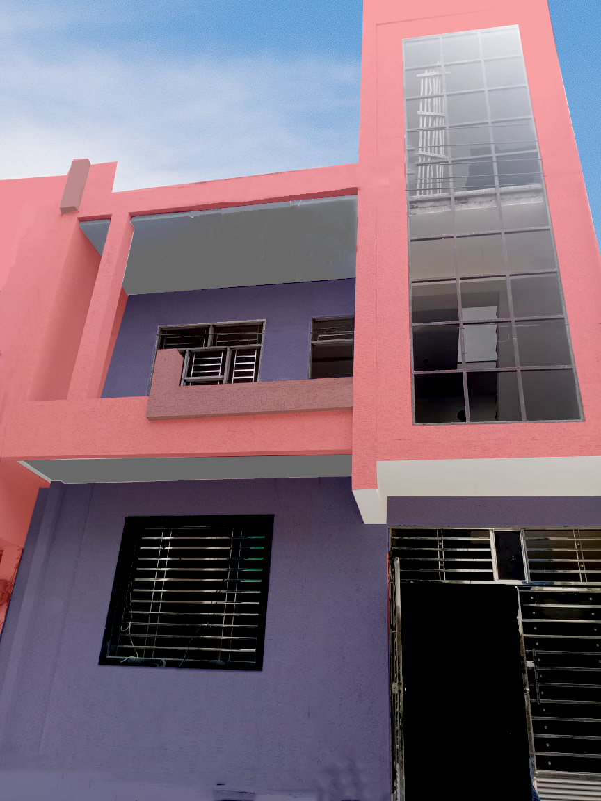 Anastasiya Gushchina 打造现代简约别墅，巧妙运用层叠与切割设计-6