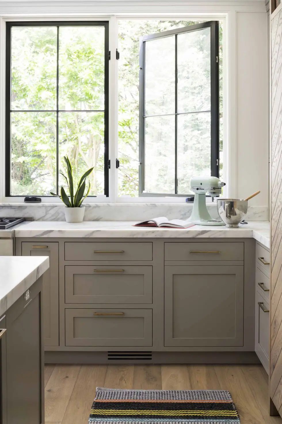 纽约绿意盎然时尚厨房设计-13