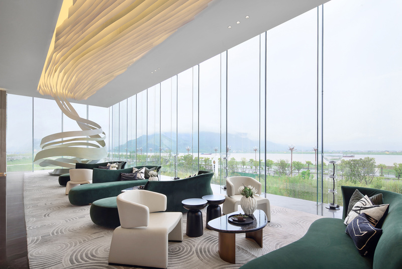 肇庆世茂滨江壹号样板间设计 | 空谷茗悠,知味赏韵-80