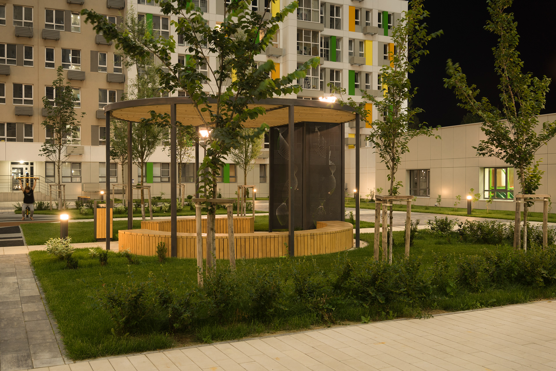 ЖК «Квартет»小区景观设计丨俄罗斯奔萨丨Farbstein-19