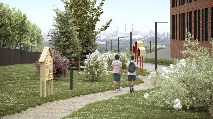 ШКОЛА БЕРША 中学丨俄罗斯伊热夫斯克丨LAMP 工作室-17