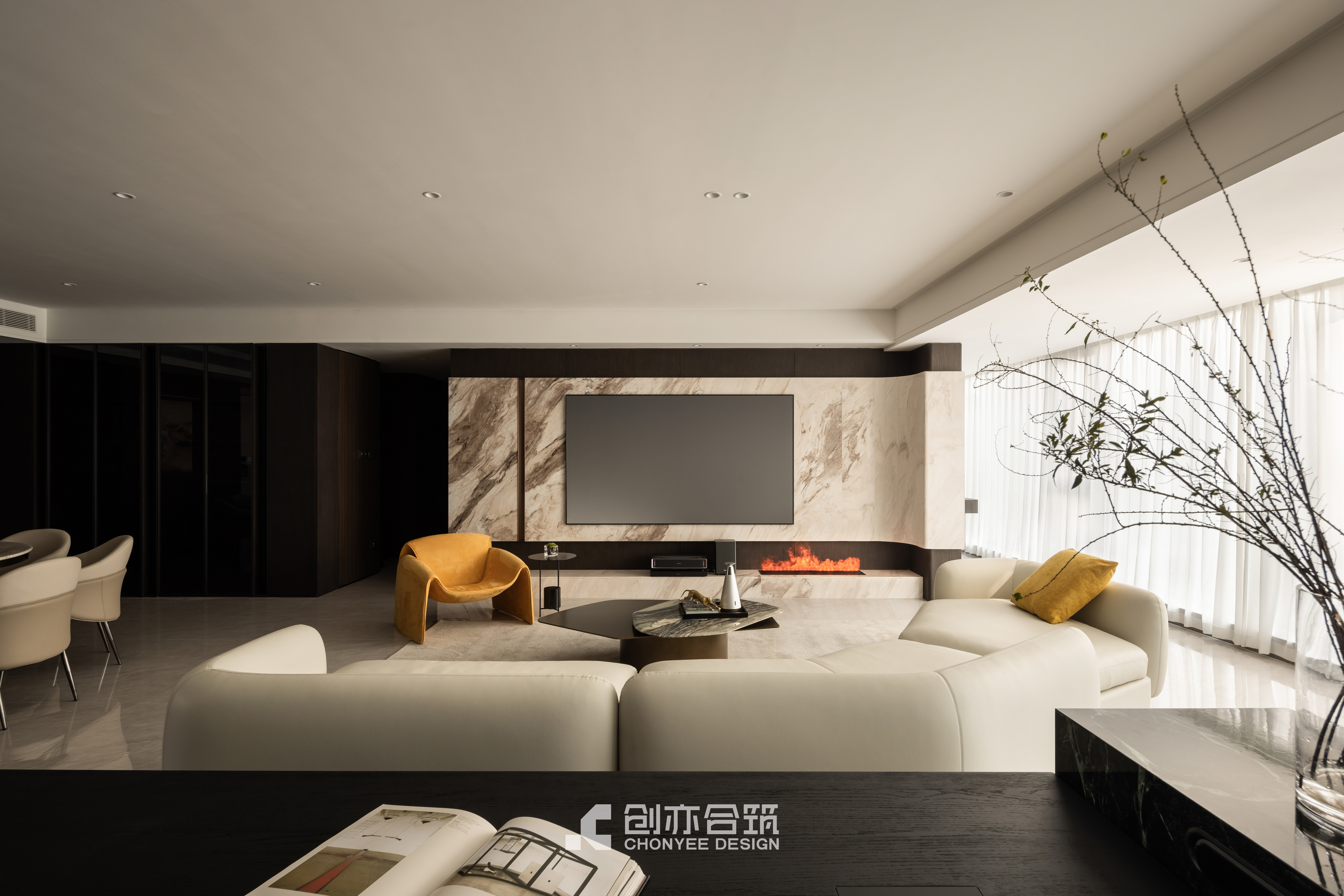 实景·长沙招商滨江境 255平丨创亦合筑CHONYEE DESIGN-4