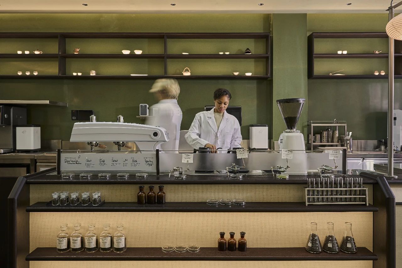 喜茶美国纽约时代广场TAELAB海外首店空间设计丨立品设计-23