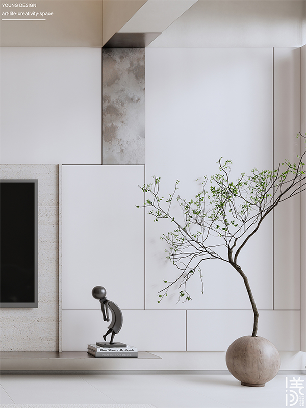 现代原木风 · 深铁懿府室内设计丨深圳漾空间设计有限公司-3