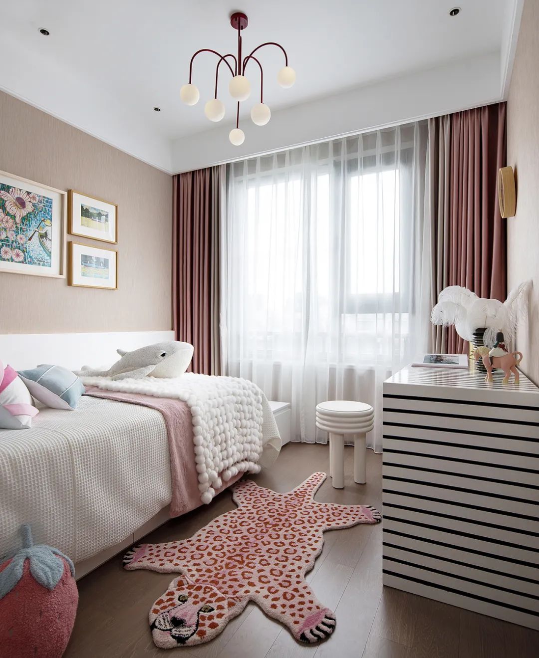 暖色调东方美学打造灵动温馨空间丨其境设计-51