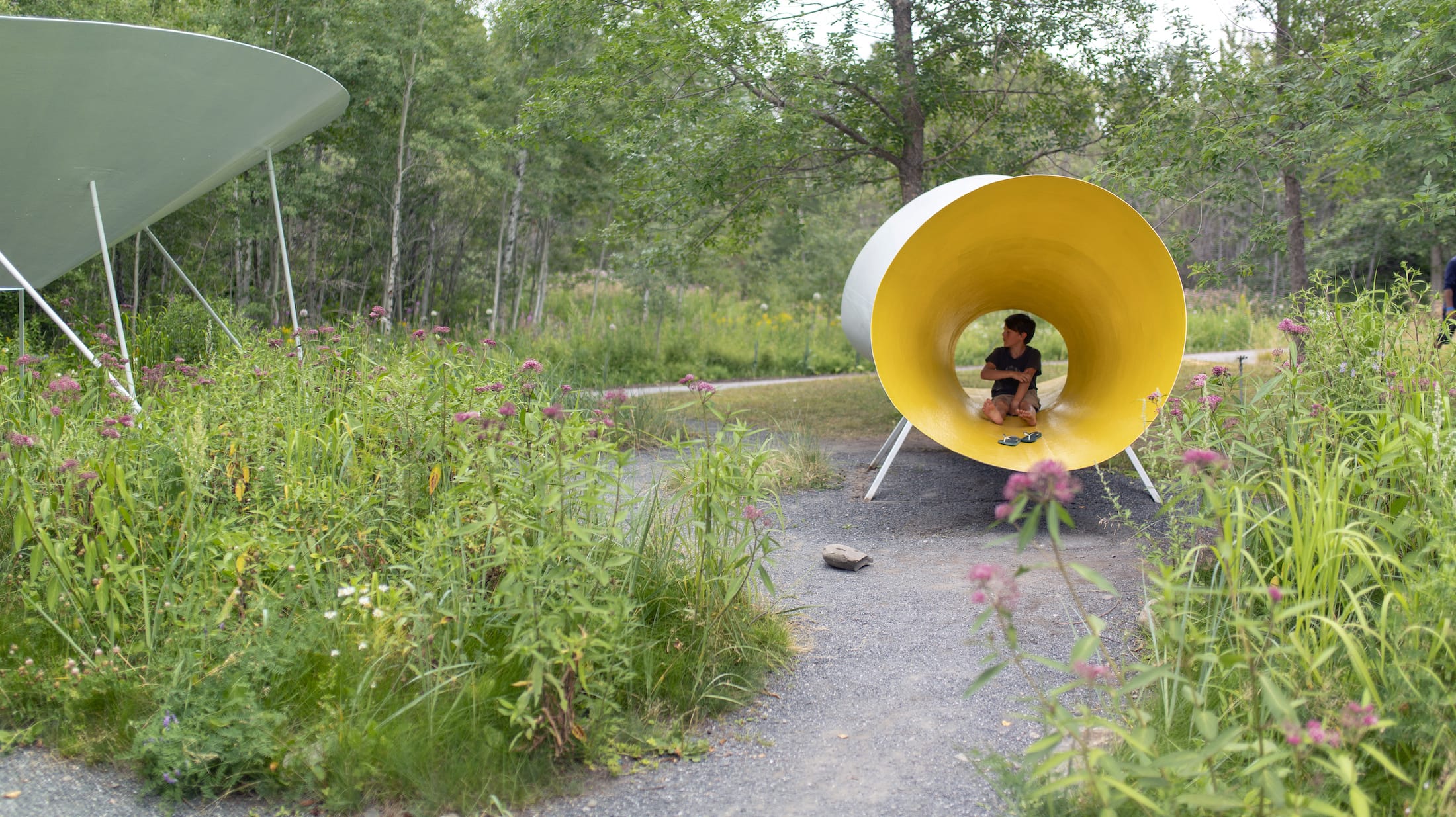 2019 加拿大国际花园节 | 彩色“岩石”结构装置引人入胜-80