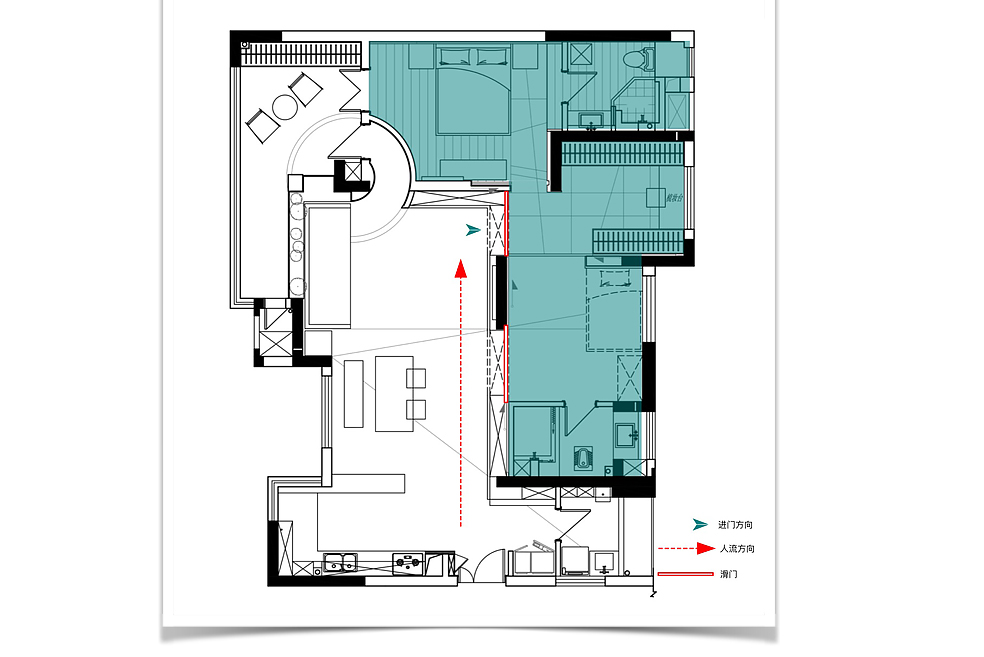 90 后婚房设计 | 自由组合的魔方空间-32
