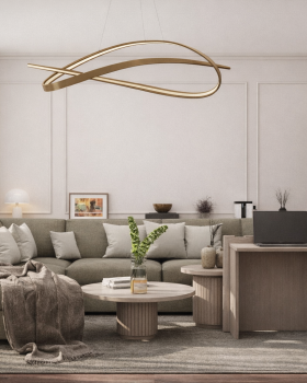 多功能现代客厅丨埃及开罗丨Rowan Ahmed