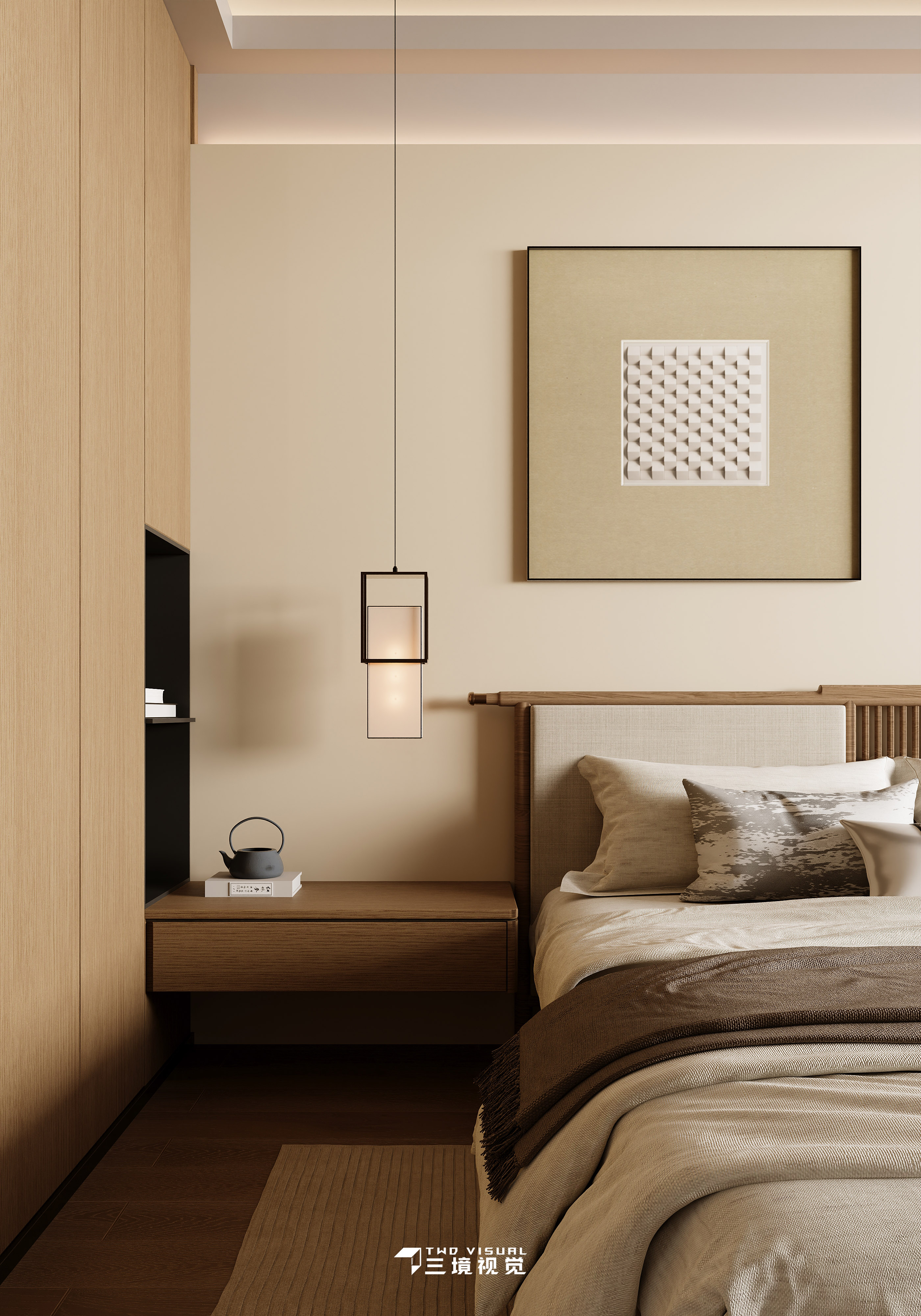 住宅-宋式美学小户型设计-10