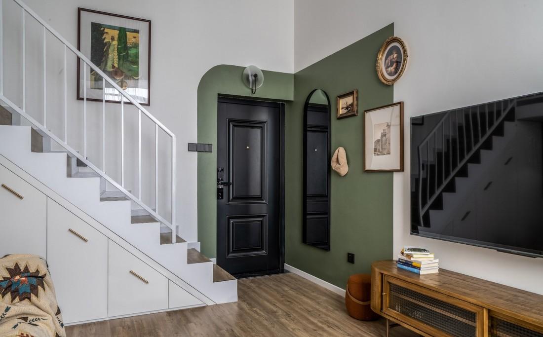 王一樹打造 76㎡中古风理想居所,优化空间动线与收纳-27