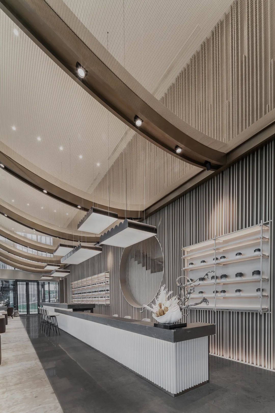 苏州万科·江上雅苑售楼处 | 东方雅奢美学典范-11