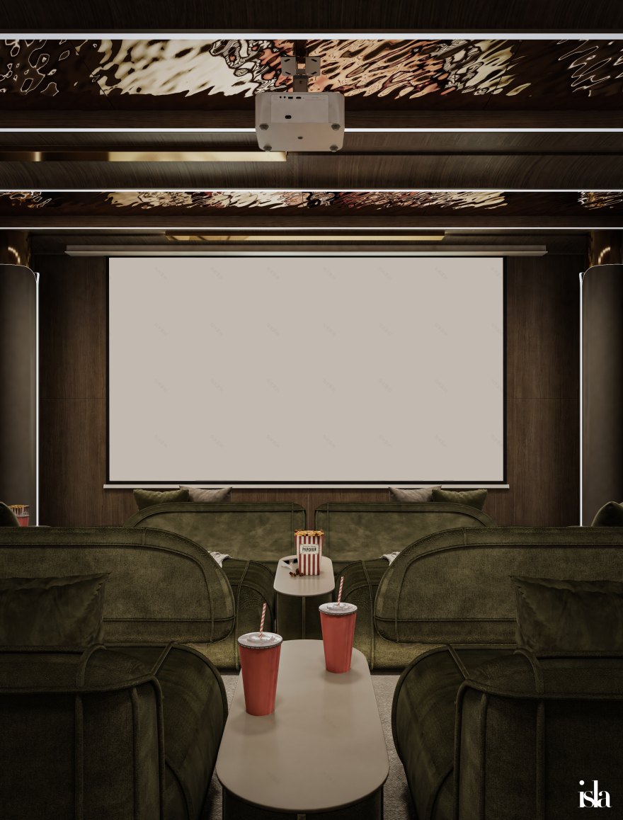 沙特阿拉伯家庭影院(注:KSA是沙特阿拉伯王国的英文缩写) 丨ISLA Architects(推测)-22