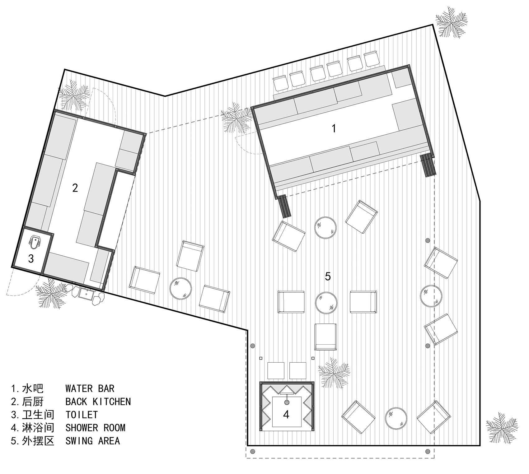 Rush Bistro 酒馆丨中国万宁丨Basistudio 本所设计-78