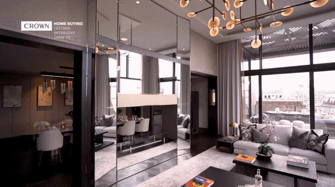 伦敦泰晤士河畔 375㎡轻奢大平层丨英国伦敦丨Grid Architects-38