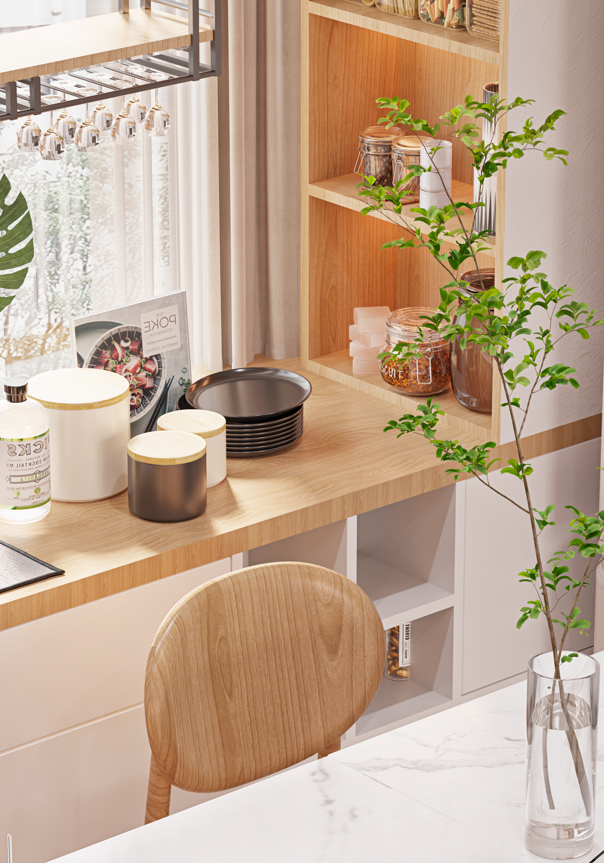 深圳如愿全案设计：116㎡日式风，温暖治愈又舒适-1