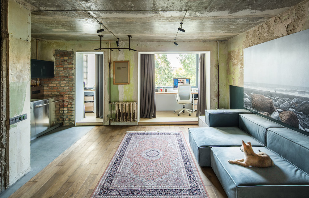 乌克兰 40 平米小预算家居设计-3