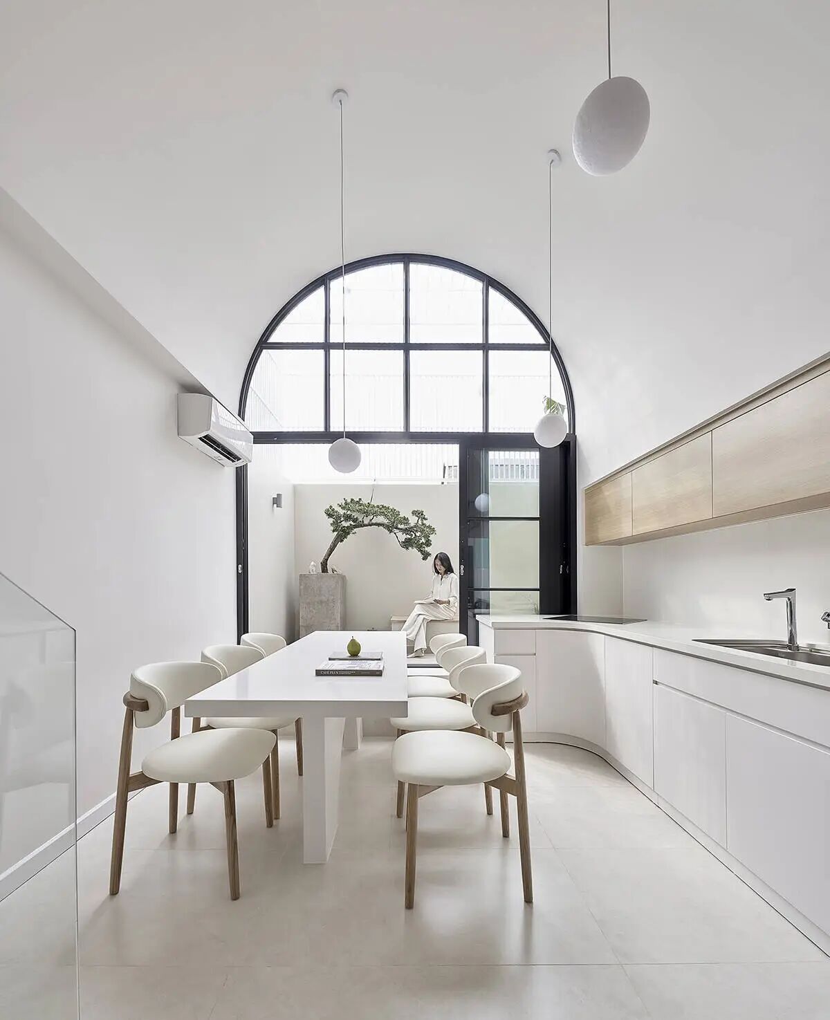 White Oasis窄长宅设计-5