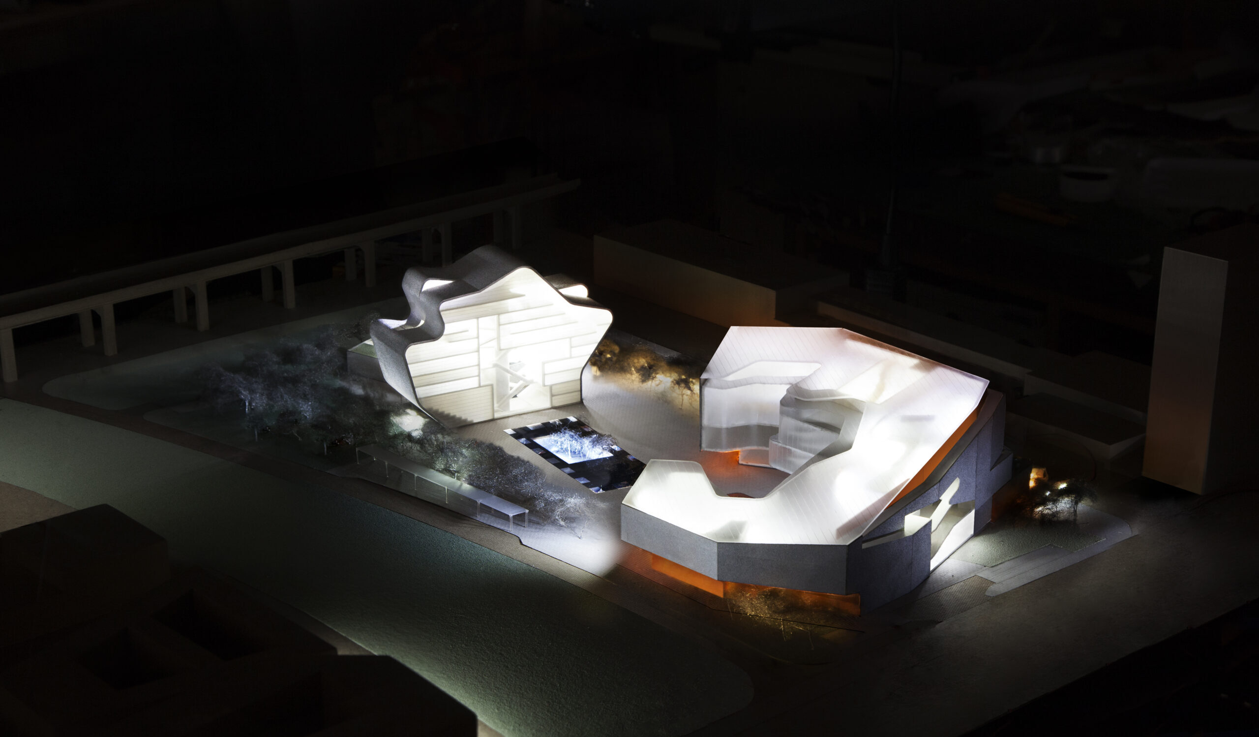 深圳美术馆和图书馆丨中国深圳丨Steven Holl Architects-0