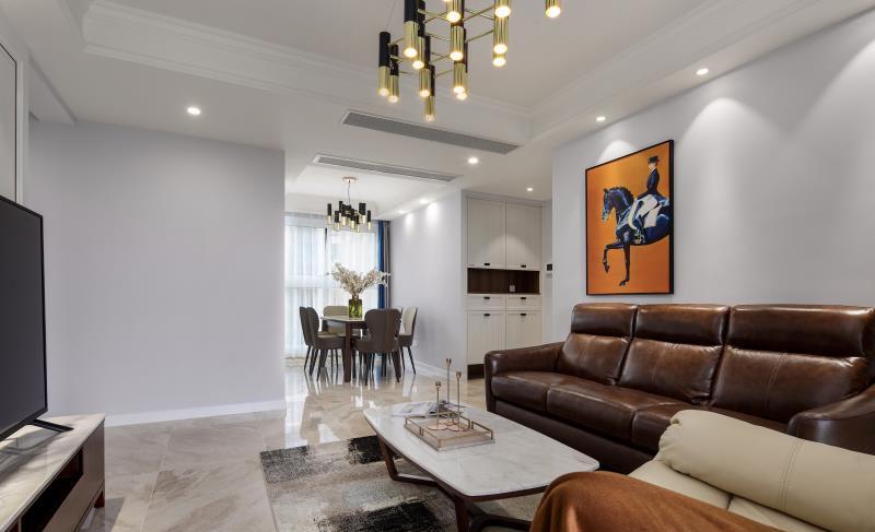 轻奢简约四口之家,为孩子打造趣味成长空间-14