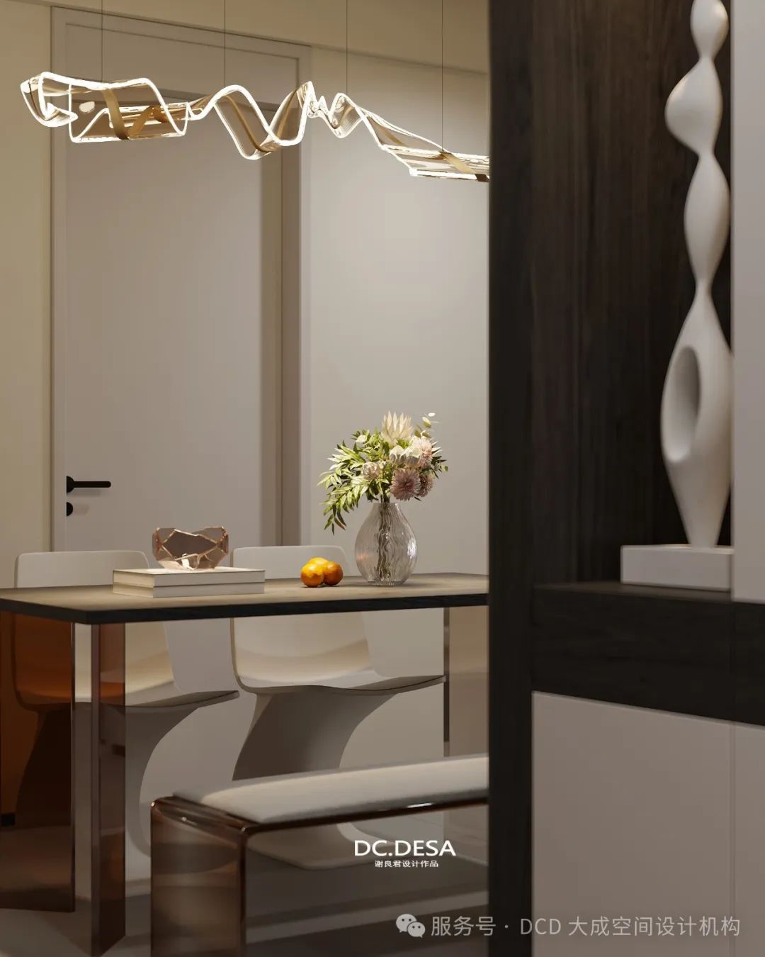 宜化新天地 93m²意式极简设计丨大成空间装饰旗舰店-12