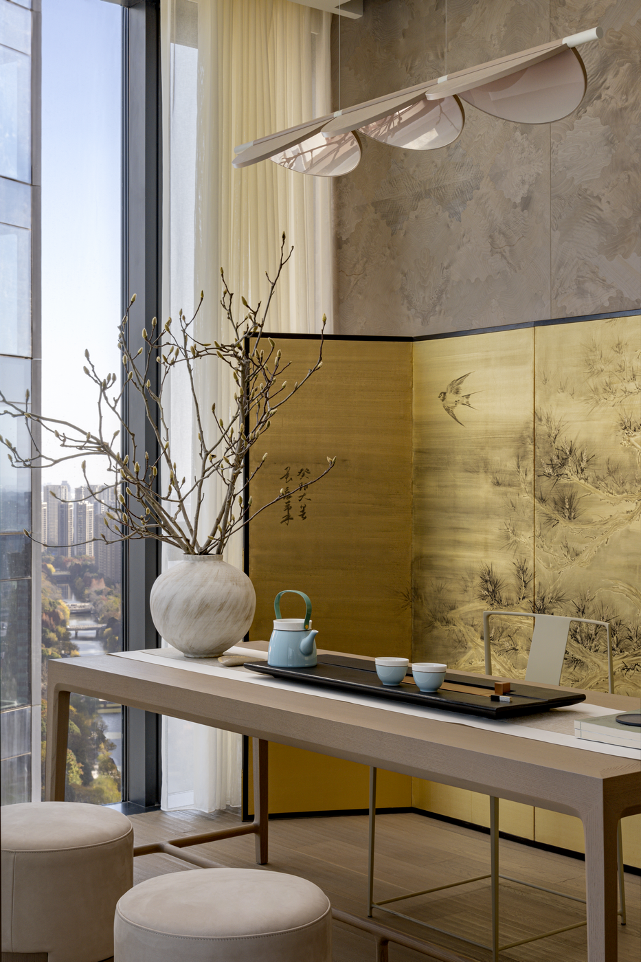 杭州海威·安铂中心「青玉」样板间丨中国杭州丨Amber 98,于舍 Yu Studio（于昭）-37