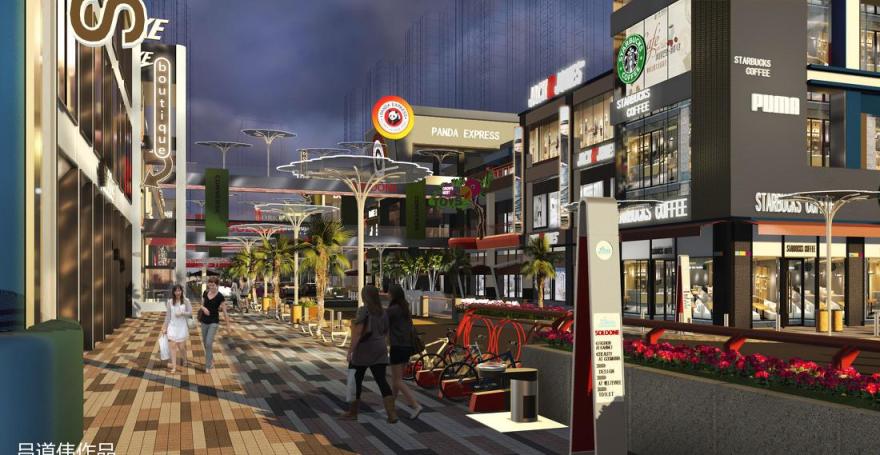 吕道伟操刀海口桫椤湾商业街 | 室内设计的新高峰-10