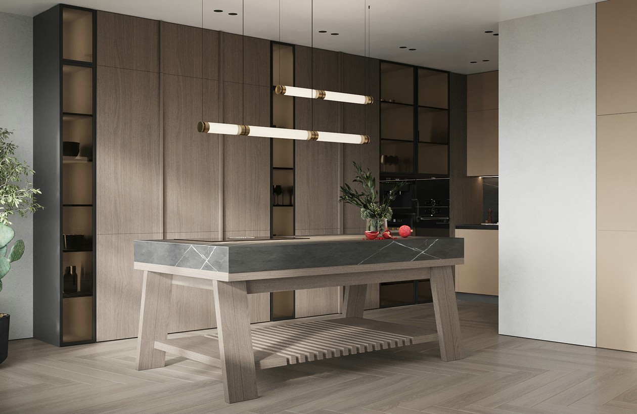 原木与绿色清新惬意居住空间-7