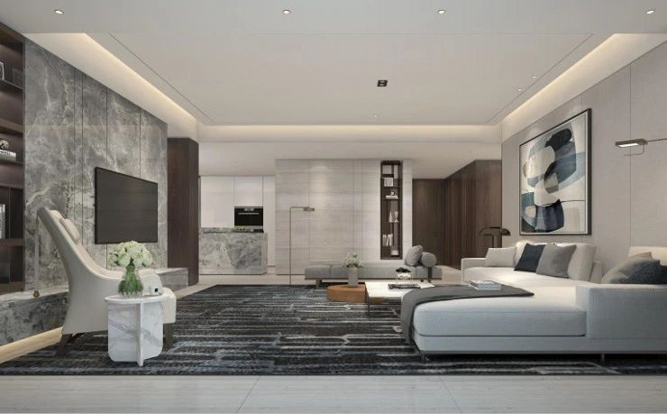 东方海滨的现代雅奢 | 海域阳光 A1 户型样板间-3