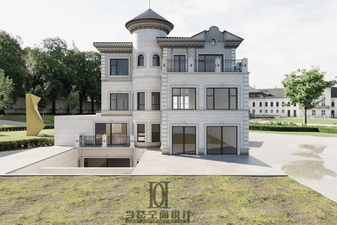 1200 平法式别墅丨当岱空间设计-55