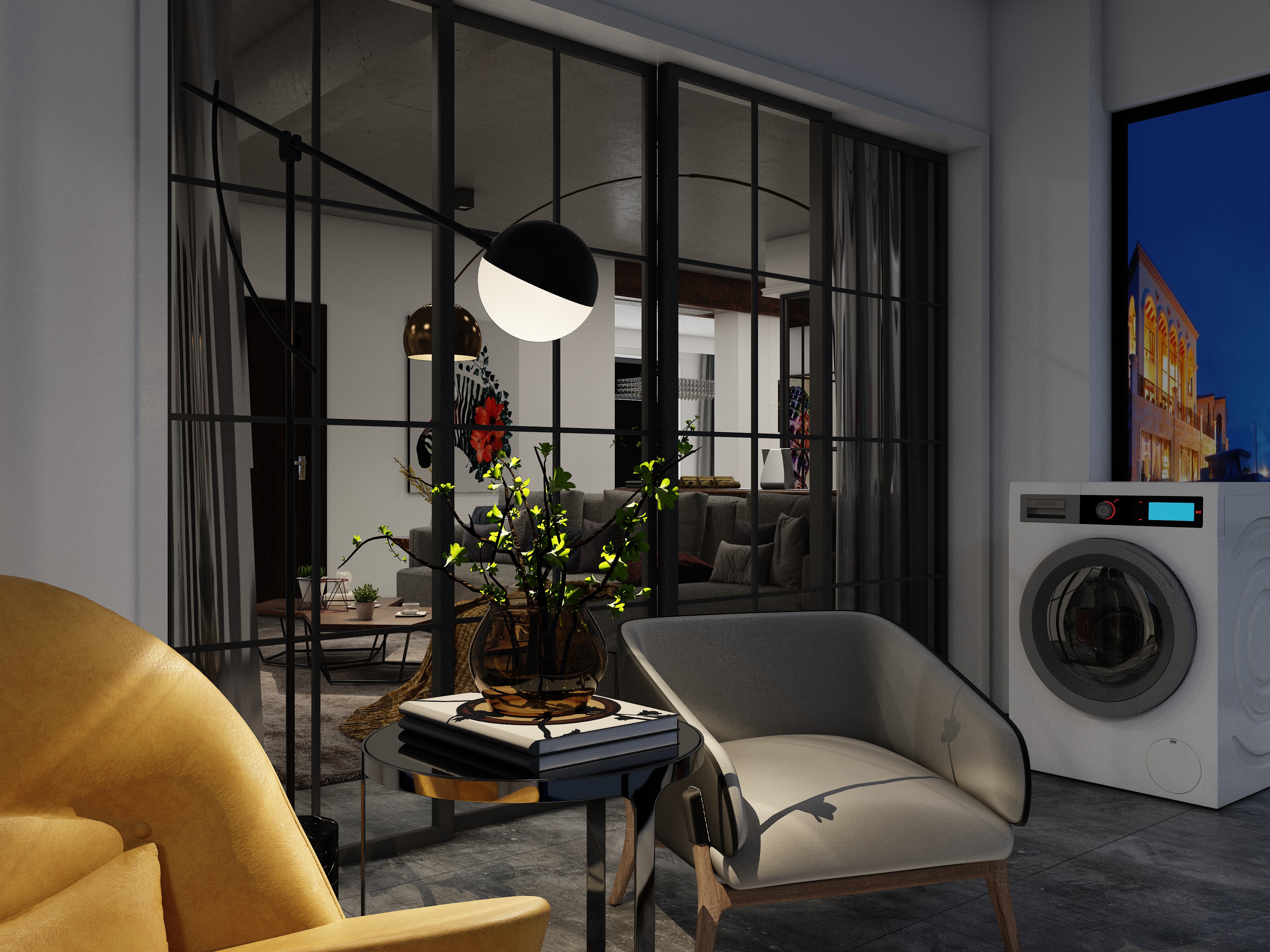 《古城春景》——传统元素融入现代设计，打造时空交错的浪漫春景-23