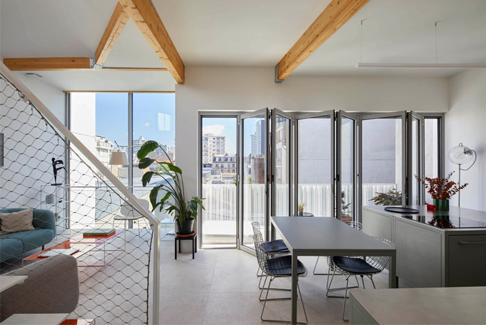 巴黎屋顶公寓建筑项目丨法国巴黎丨Rotunno Justman建筑公司-30