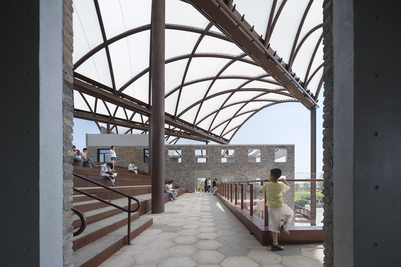 岳阳华菱港旅游码头游客中心丨中国岳阳丨URBANUS都市实践建筑设计事务所-49