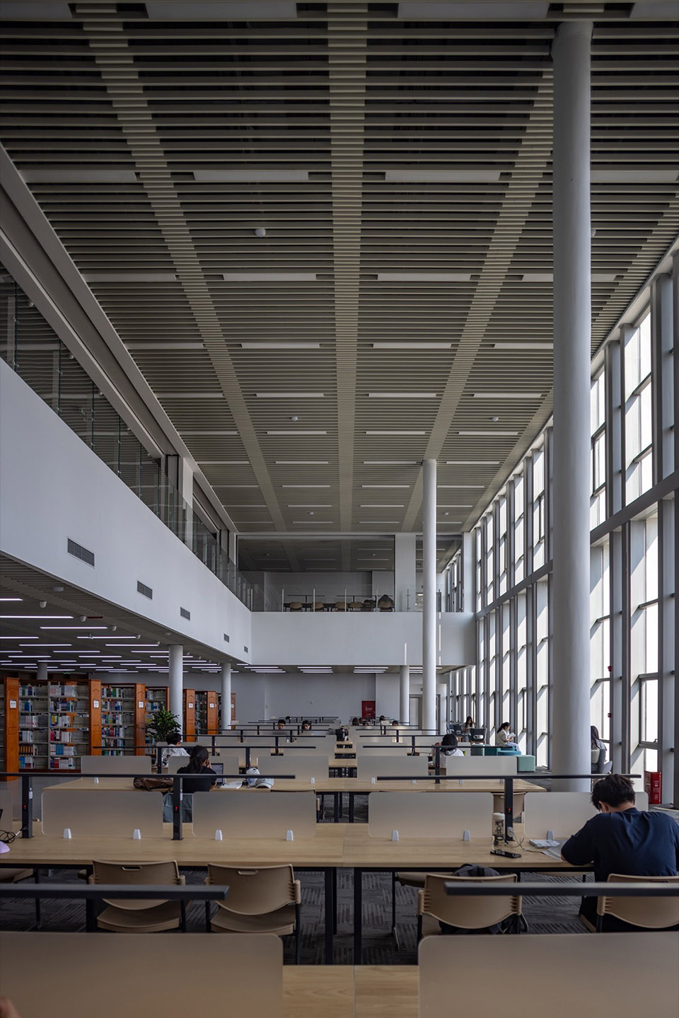 河南信息科技学院图书馆丨中国鹤壁丨同济大学建筑设计研究院（集团）有限公司 四时方院-182