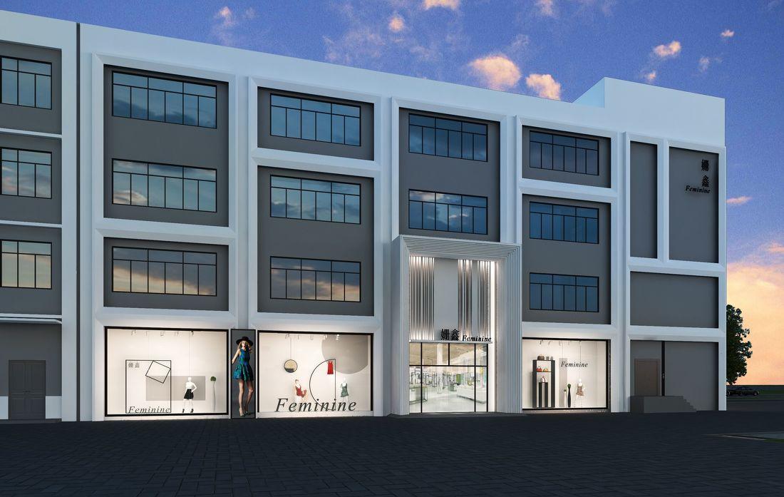 南昌 Feminine 服装展厅馆——现代简约风格打造舒适空间-2