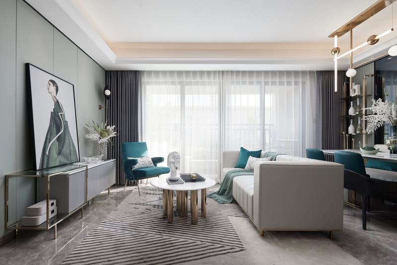 浦江千禧公园95户型——轻奢都会风格塑造年轻时尚的都会文艺空间-3