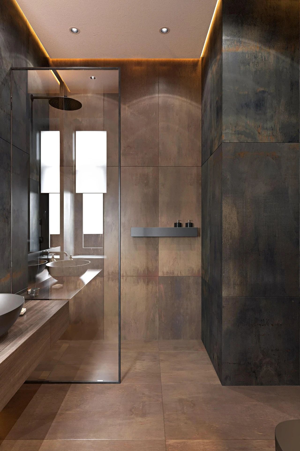 简约舒适的 149m²三层住宅设计丨Dinara Yousupova-68