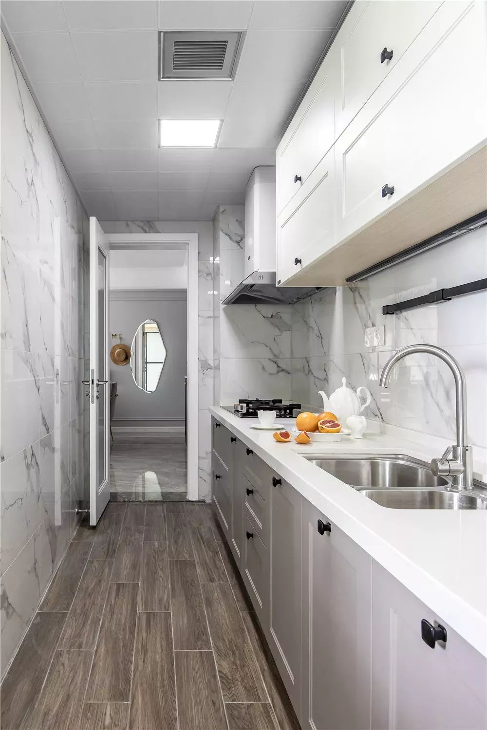 110㎡现代轻奢家居设计-22