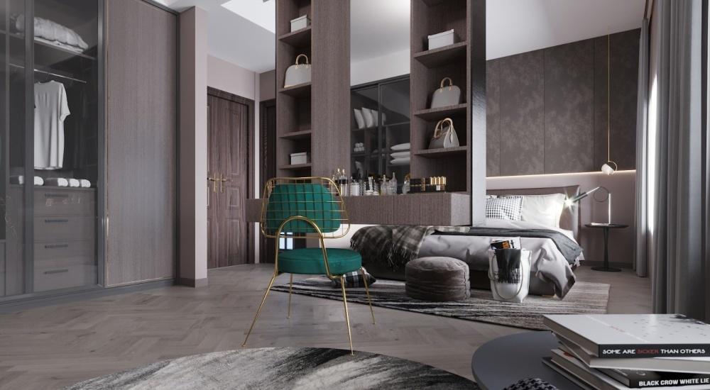 红而不灼·美式轻奢,演绎纯粹本质的温馨家居-19