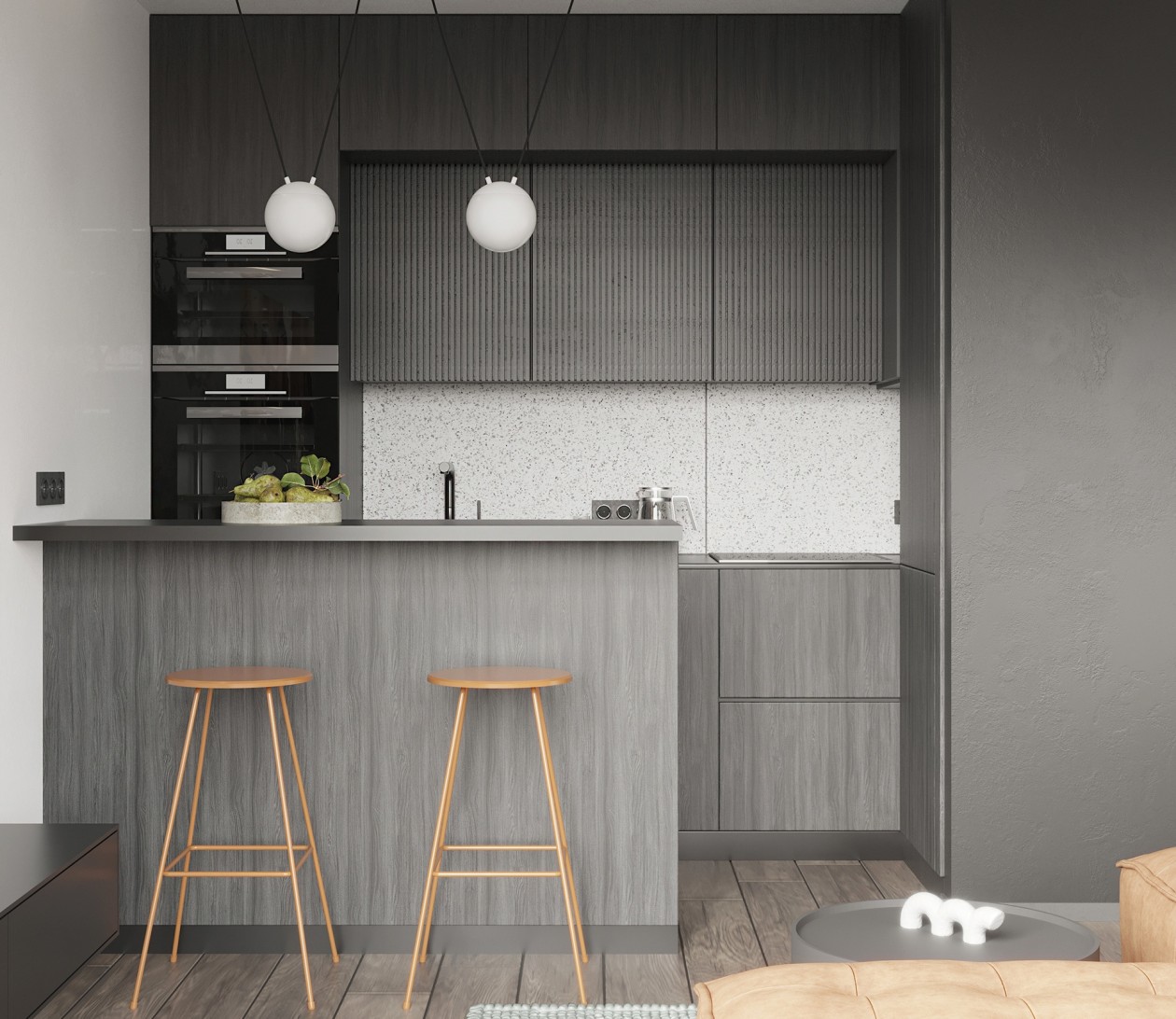 78.9㎡简约风公寓设计 太有感觉了吧！-6