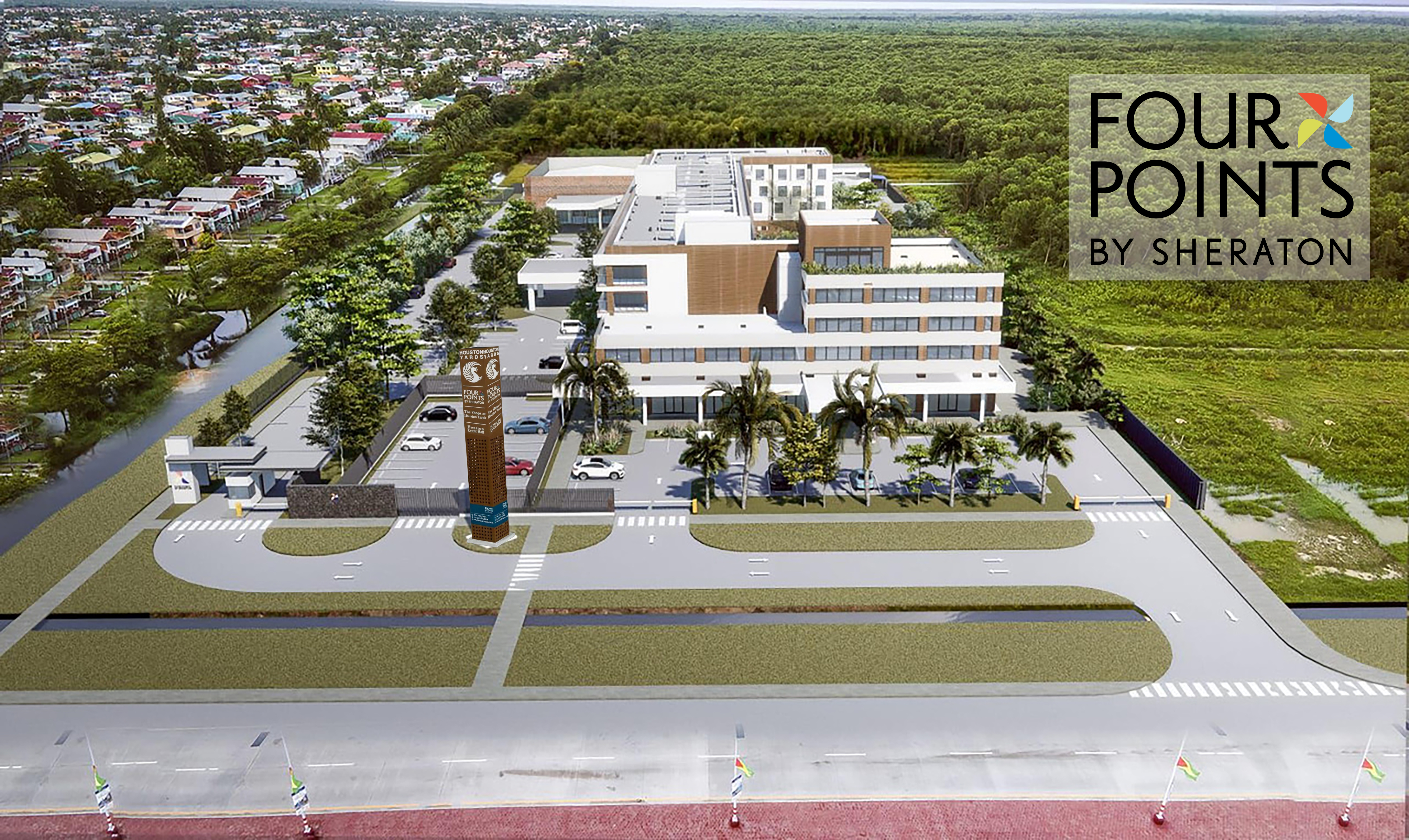 Signage & Wayfinding Four Points by Sheraton Guyana-3