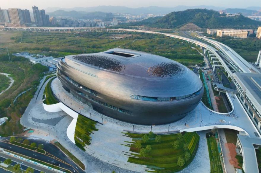 【城市名片】“科幻方舟”启航!中建八局匠造深圳文化设施新地标-14