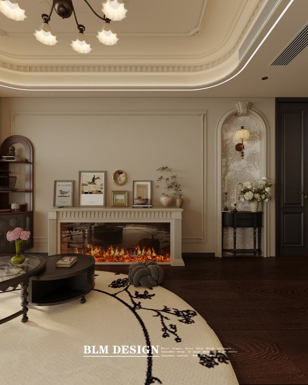 复古白龙马效果图设计制作-3