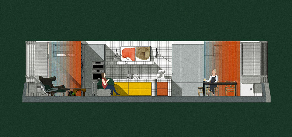 粗野派公寓改造丨新加坡丨SPARK-39