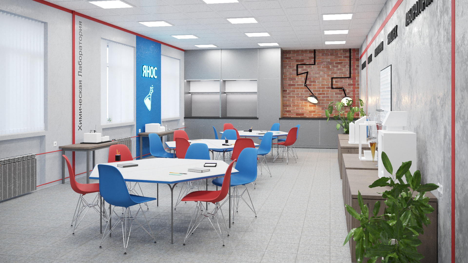 Yaroslavl 工业经济学院室内设计丨俄罗斯雅罗斯拉夫尔-29