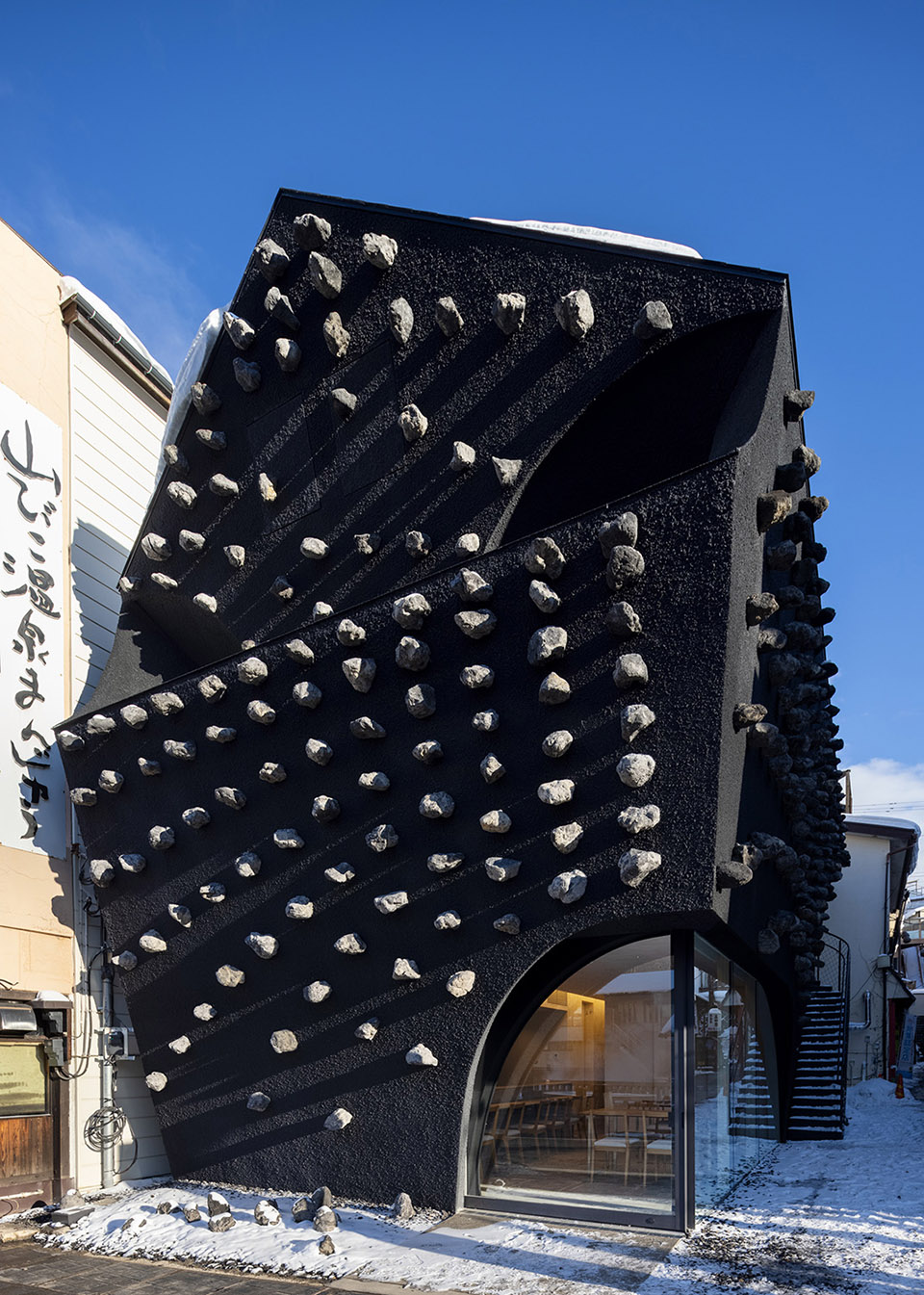 日本草津温泉旅馆丨隈研吾建筑都市设计事务所-9