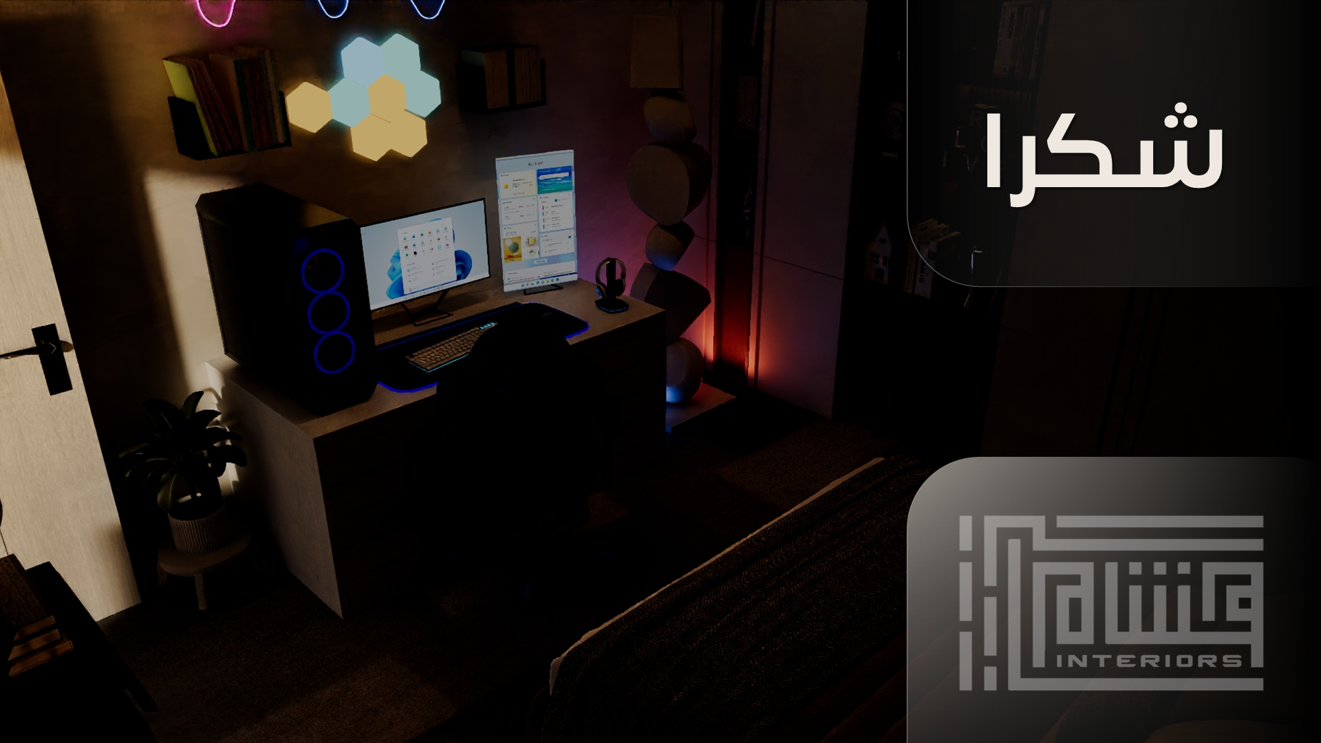 Gaming Boy Bedroom INTERIOR DESIGN-8