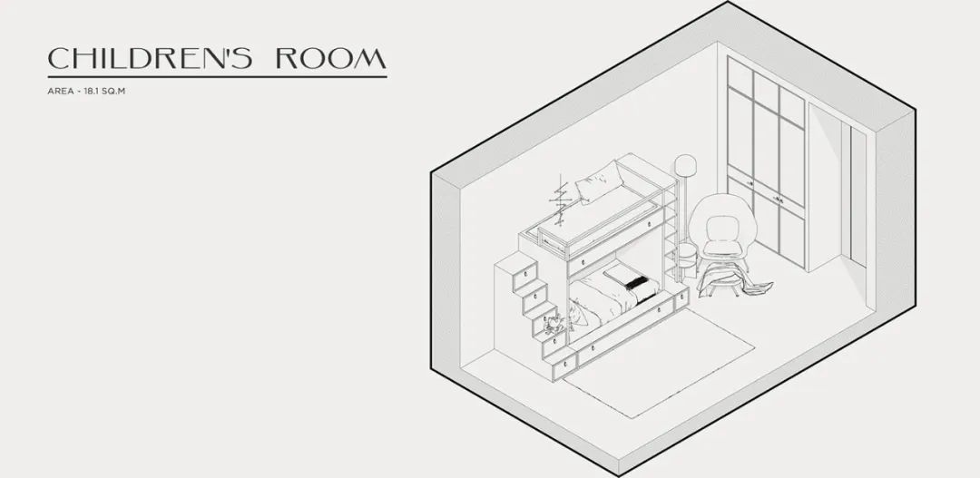 莫斯科 106㎡现代简约家居，融入苏联构成主义风格-72
