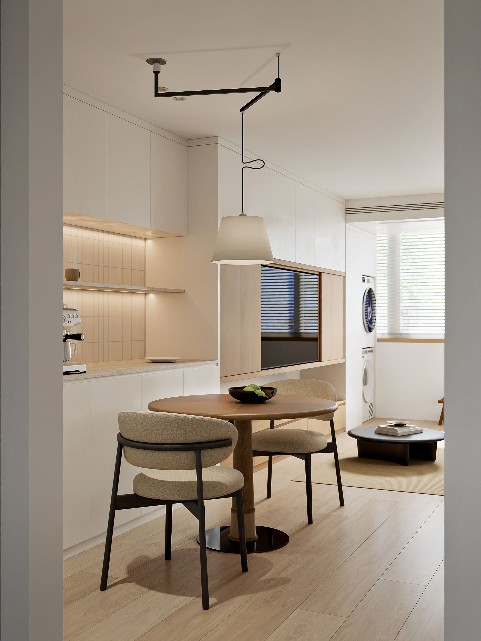 广州39m²旧户改造效果图表现-10