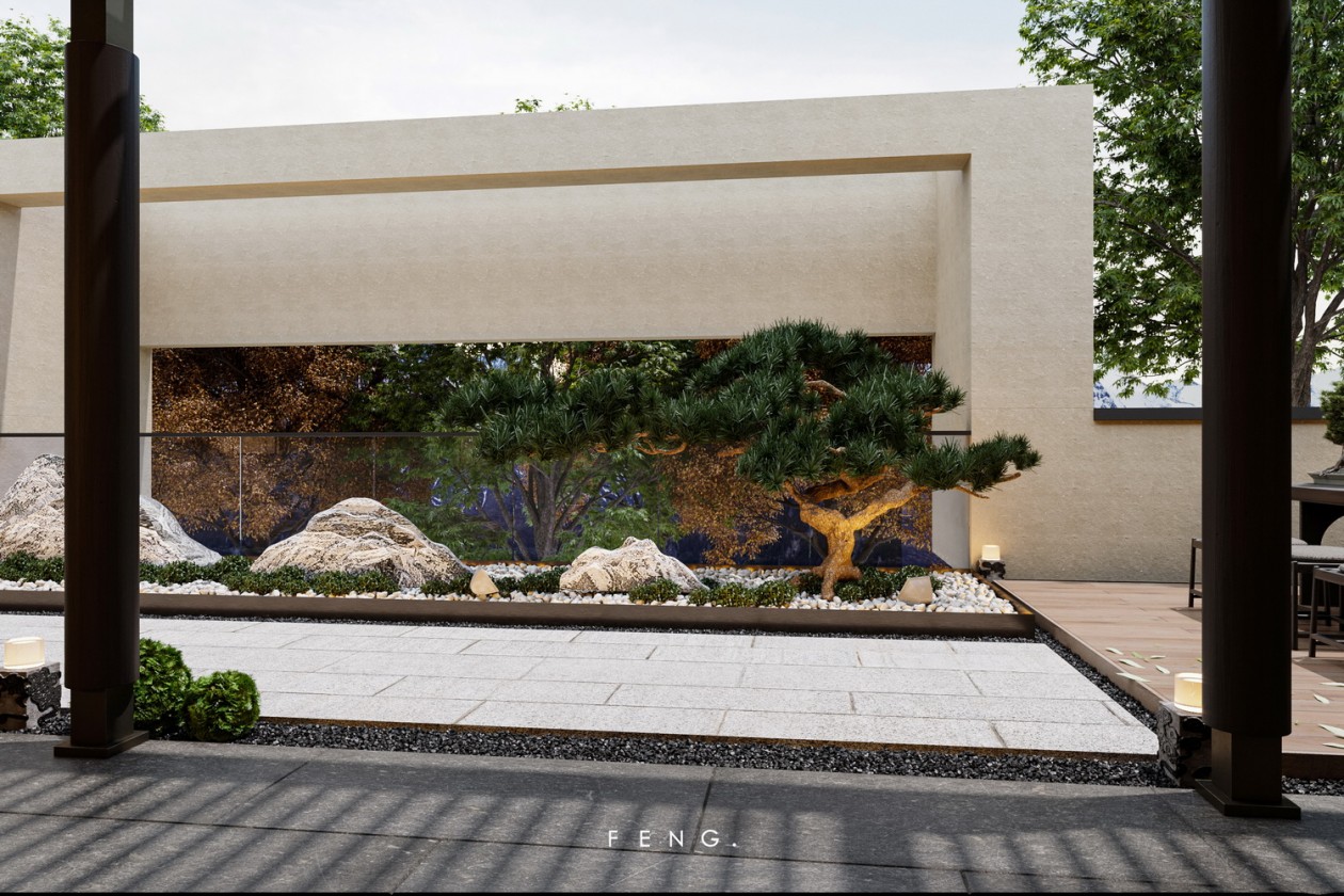 现代中式·总裁府邸 · 卓越海畔山复式样板房丨中国中山丨锋 FENG.-61