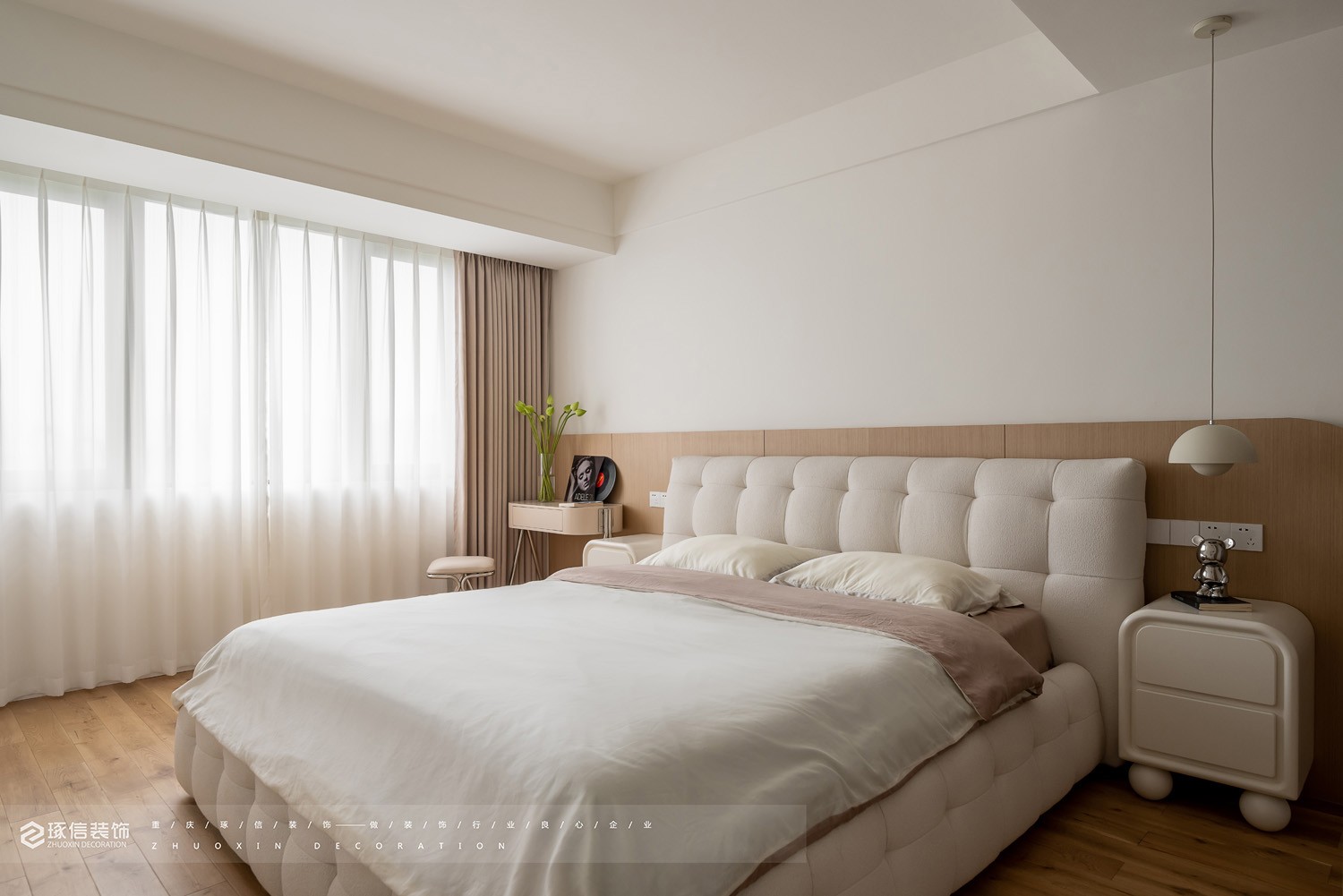 150 平奶油风改善型住房设计丨琢信装饰-19